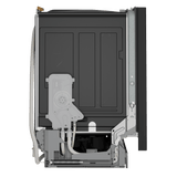 300 Series, built-under dishwasher, 24'', Black