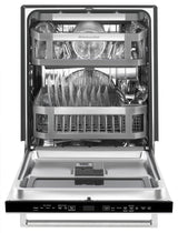 44 dBA Dishwasher with Window and Lighted Interior - Stainless Steel