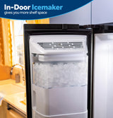 GE® 27.7 Cu. Ft. Side-By-Side Refrigerator with LED Light Walls and Extra Tall Dispenser