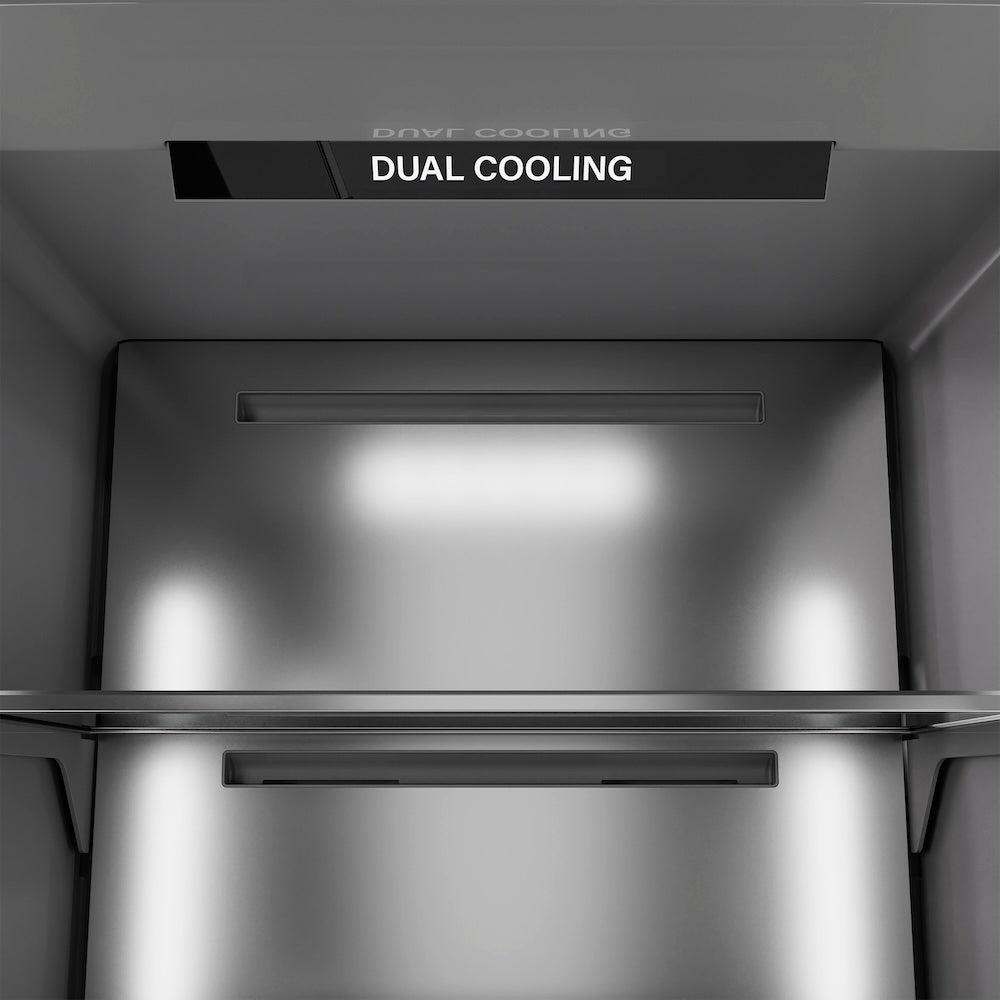 ZLINE 30 in. 16.7 cu. ft. Panel Ready Column Refrigerator with Graphite Gray Interior (RBCRV-30)