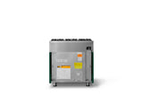 36"W. Dual Fuel Range (Burner: 6b, Finish: Ivy, Trim: Brushed Brass, Fuel: Natural Gas)
