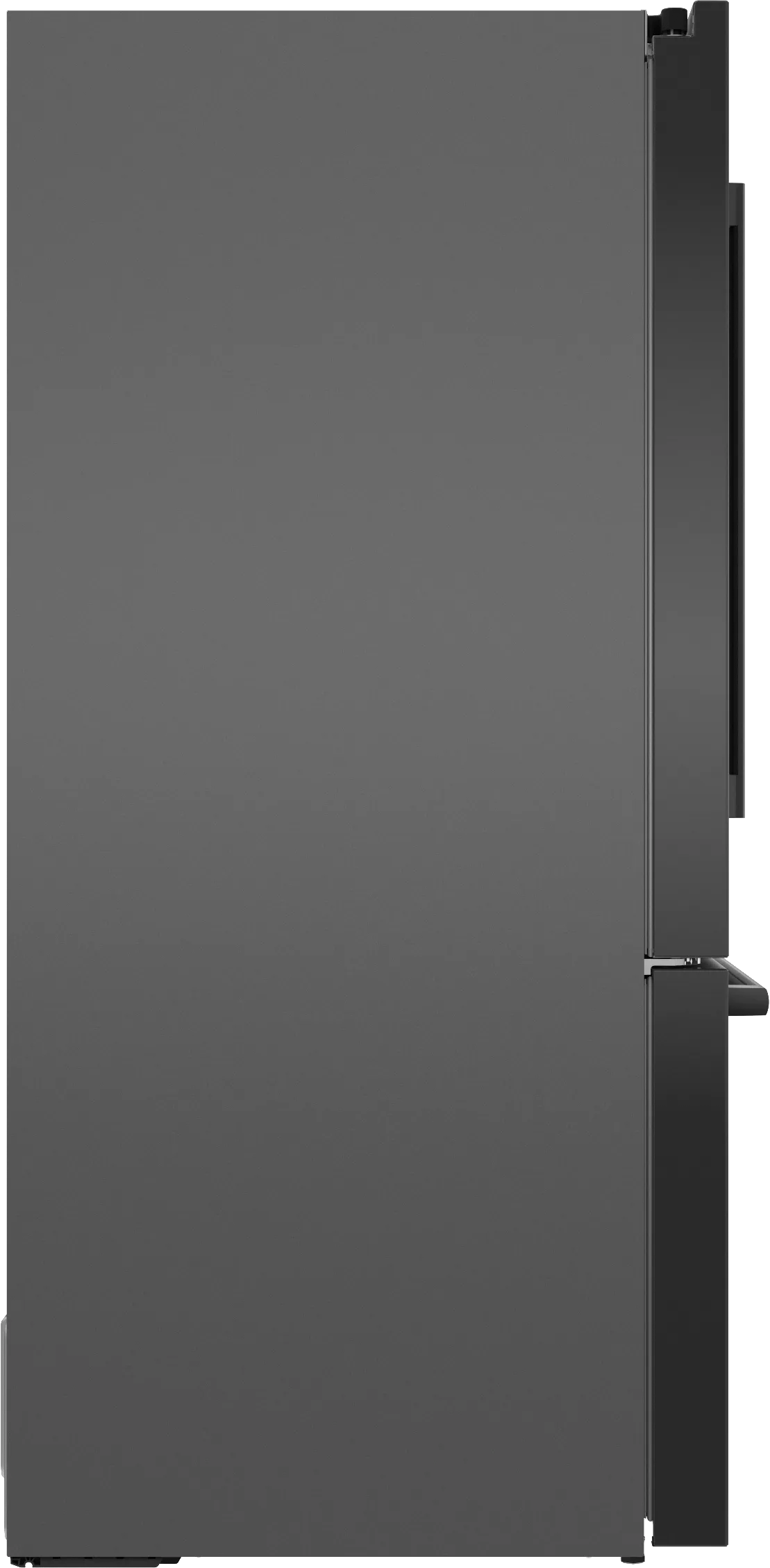 500 Series French Door Bottom Mount Refrigerator 36" Black Stainless Steel, Total No Frost