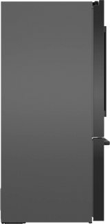 500 Series French Door Bottom Mount Refrigerator 36" Black Stainless Steel, Total No Frost