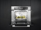 DGC 7780 Clean Touch Steel - 30" Combi-Steam Oven XXL for steam cooking, baking, roasting with roast probe + menu cooking.