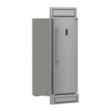 Forno Fortezza 32 Inch Right-Swing Convertible Refrigerator/Freezer with Trim Kit, Stainless Steel, Total No Frost