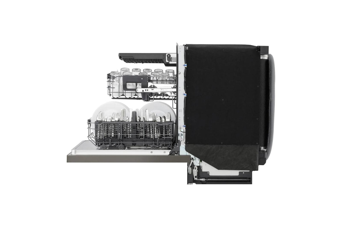 24 Inch 44dBA Smart FlushFit™ Top Control Dishwasher with 1-Hour Wash & Dry, QuadWash® Pro, and Dynamic Heat Dry™ w/AutoVent Dry™
