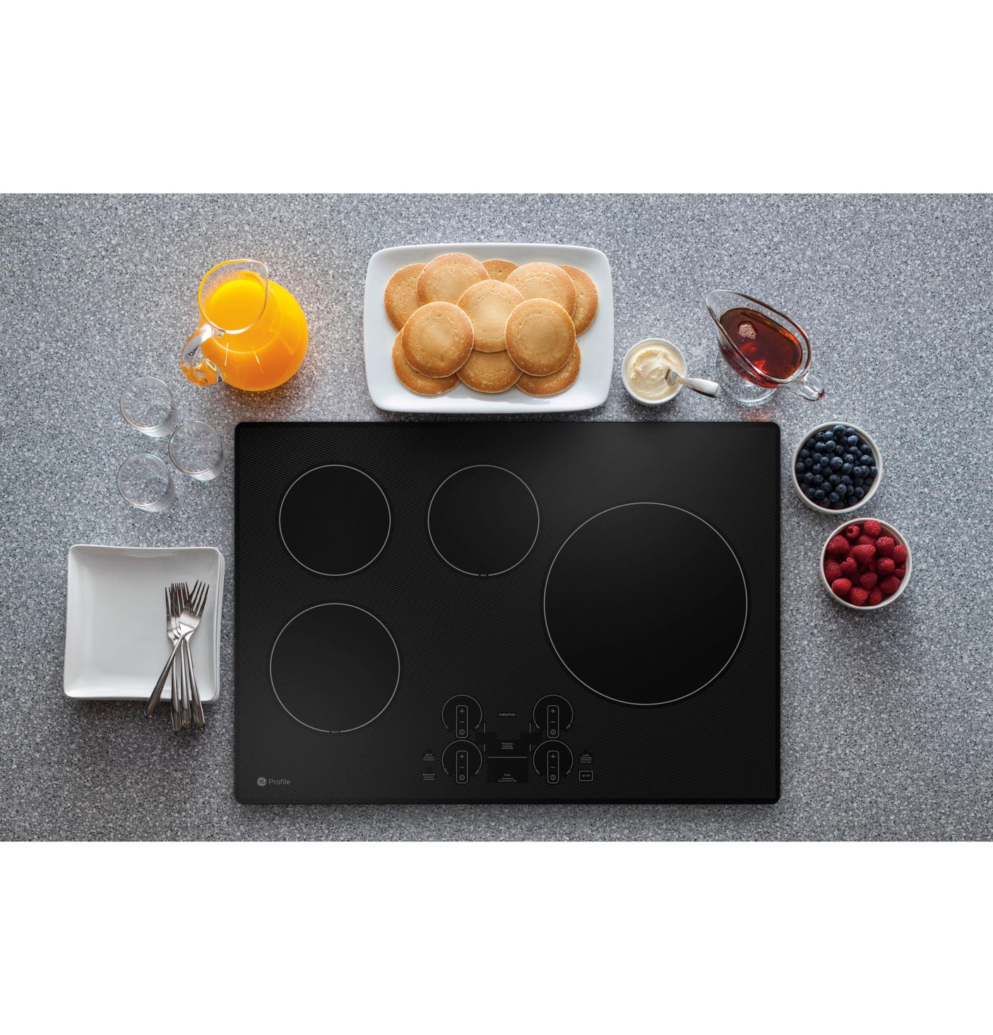 GE Profile™ ENERGY STAR® 30" Built-In Touch Control Induction Cooktop