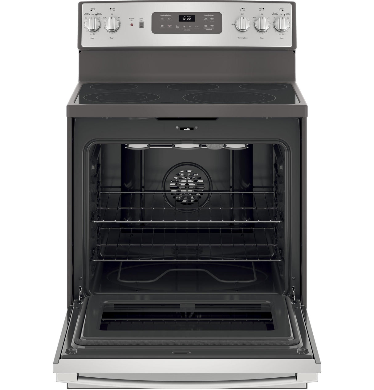 GE® 30" Free-Standing Electric Convection Range