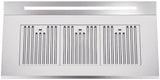 Professional Plus 40 Inch Stainless Steel Wall Mount Convertible Range Hood