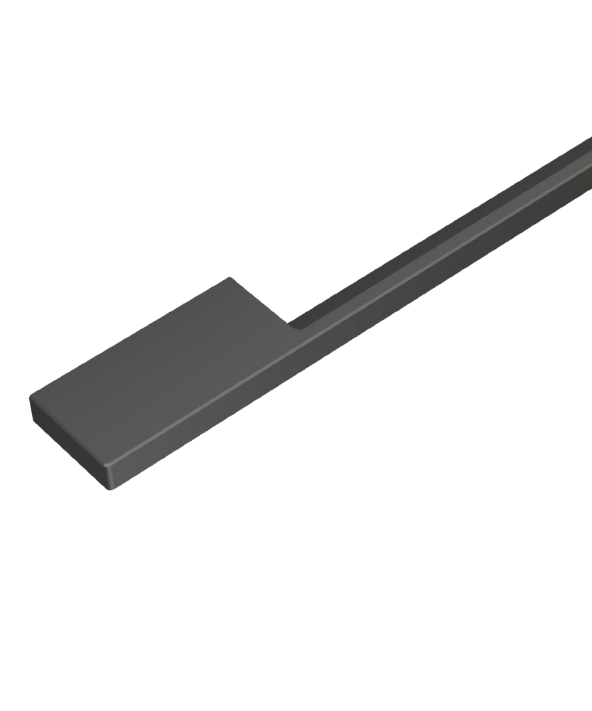 Minimal Black Handle, 24"