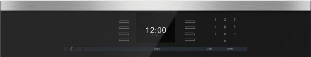 H 6660 BP AM - 24 Inch Convection Oven with AirClean catalyzer and Roast probe for precise cooking.