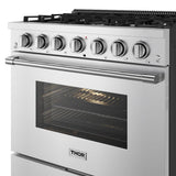 36 Inch S Series Professional Freestanding Gas Range