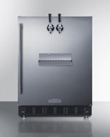 24" Wide Front Tap Built-in Beer Kegerator
