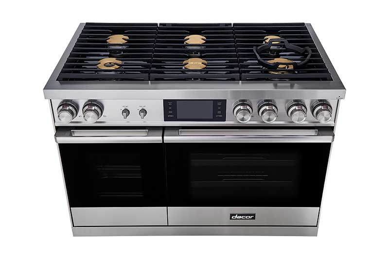 48" Range, Graphite Stainless Steel, Natural Gas/High Altitude
