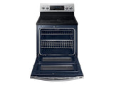 5.9 cu ft. Smart Freestanding Electric Range with Flex Duo™ & Dual Door in Stainless Steel