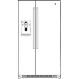 GE® ENERGY STAR® 25.3 Cu. Ft. Side-By-Side Refrigerator