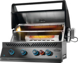 Built-In 700 Series 32 with Infrared Rear Burner , Natural Gas, Matte/Matt Black