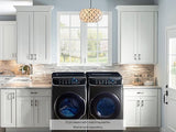 7.5 cu. ft. Smart Electric Dryer with FlexDry™ in Black Stainless Steel