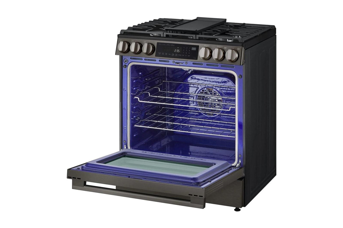 6.3 cu ft. Smart Gas Slide-In Range with ProBake Convection® InstaView®, and Air Fry