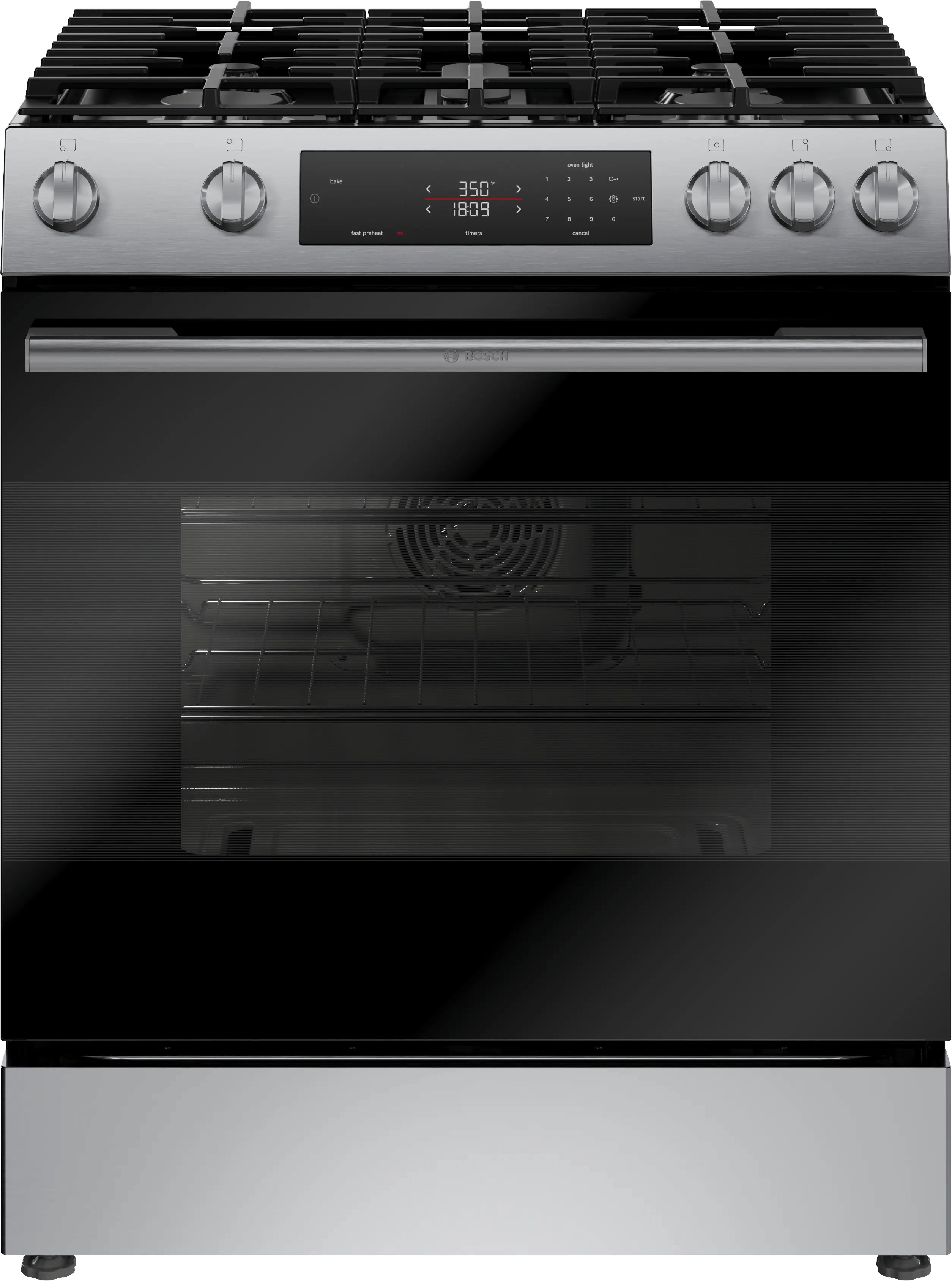 100 Series Freestanding Gas Range Stainless Steel