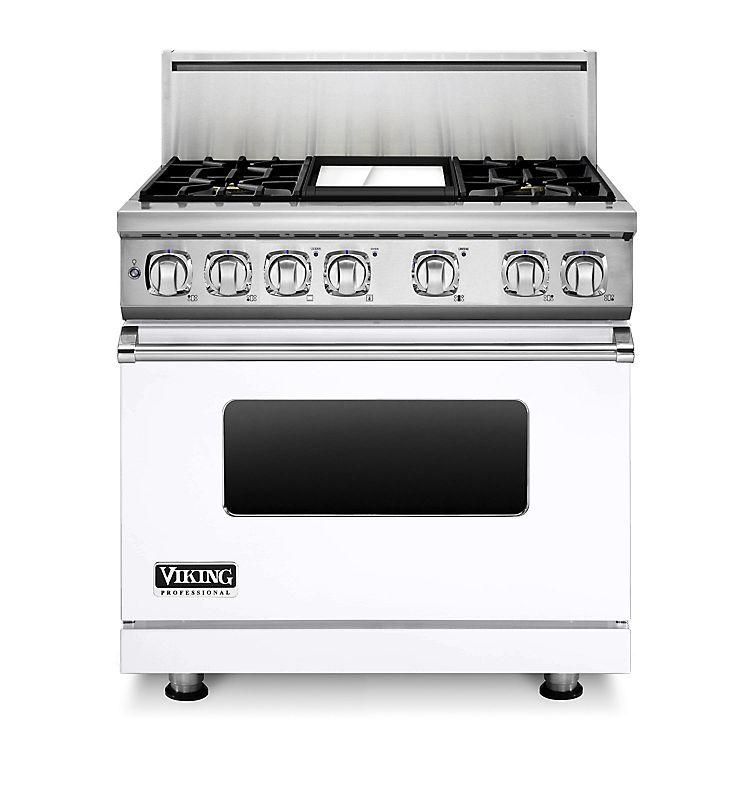 36" Dual Fuel Range, Natural Gas