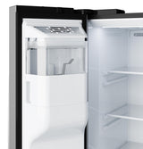 GE® 23.6 Cu. Ft. Counter-Depth Side-By-Side Refrigerator with Extra Tall Dispenser and In-Door Icemaker