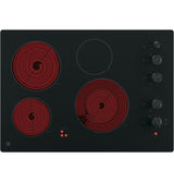GE® 30" Built-In Knob Control Electric Cooktop