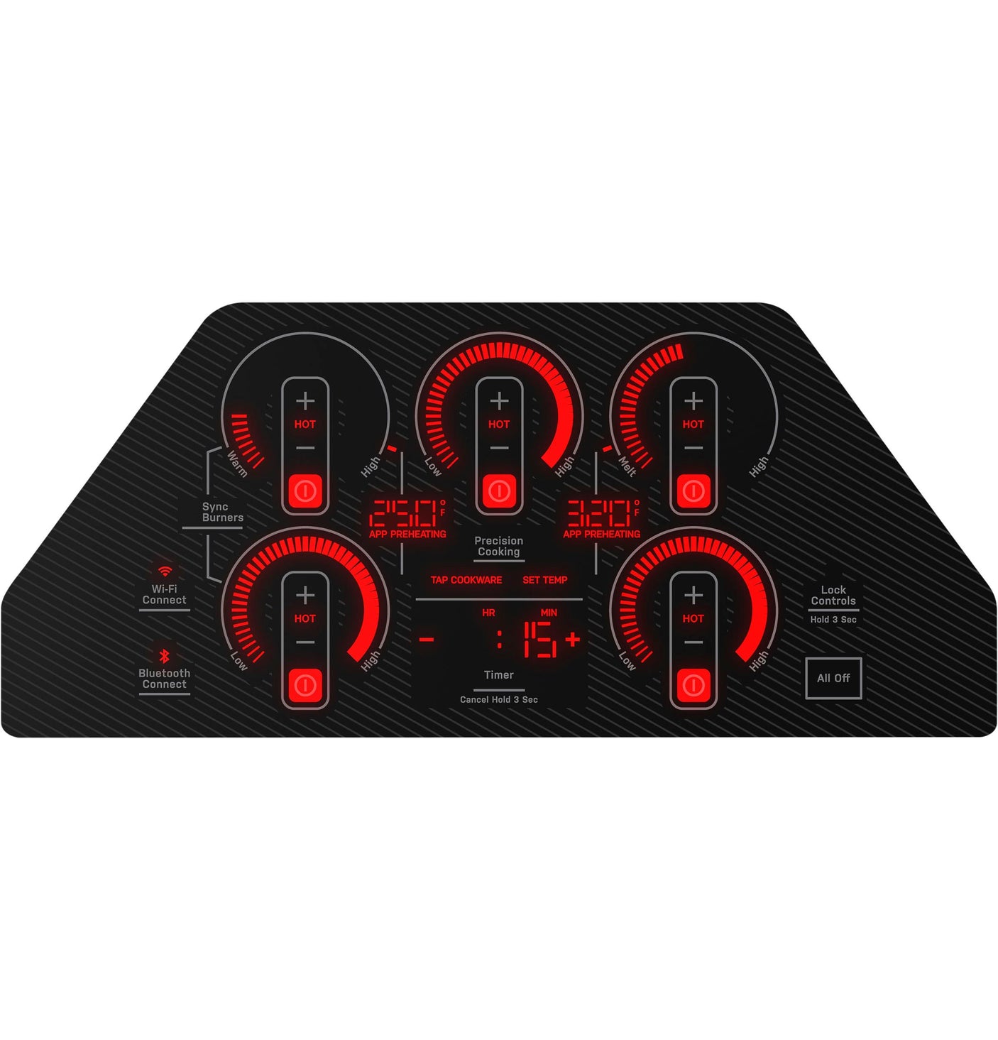GE Profile™ ENERGY STAR® 36" Built-In Touch Control Induction Cooktop