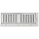 Forno Frassanito 30-Inch Insert Range Hood, 450 CFM, Stainless Steel Baffle Filters, LED Lighting