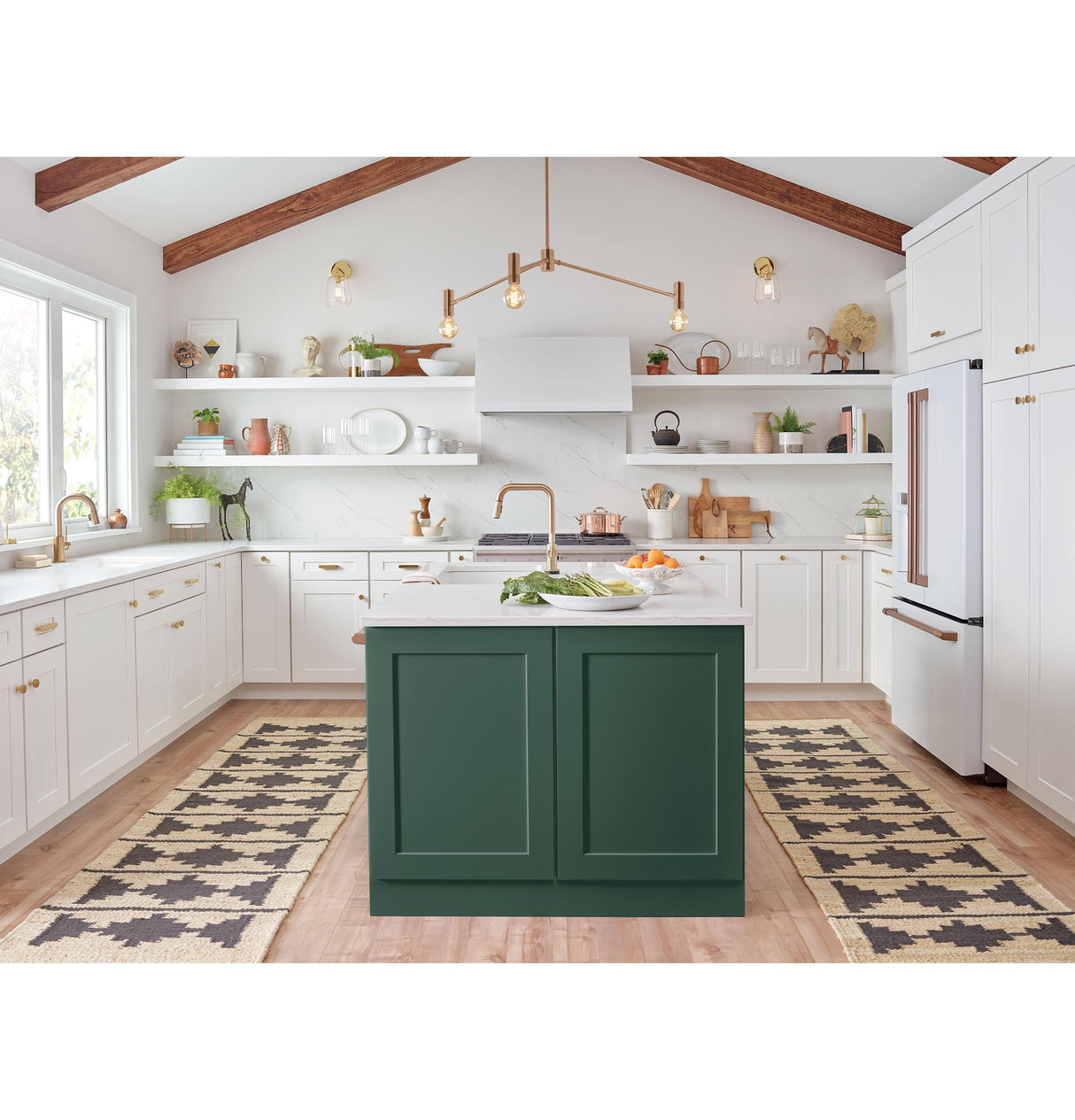 Café™ ENERGY STAR® 22.1 Cu. Ft. Smart Counter-Depth French-Door Refrigerator with Hot Water Dispenser