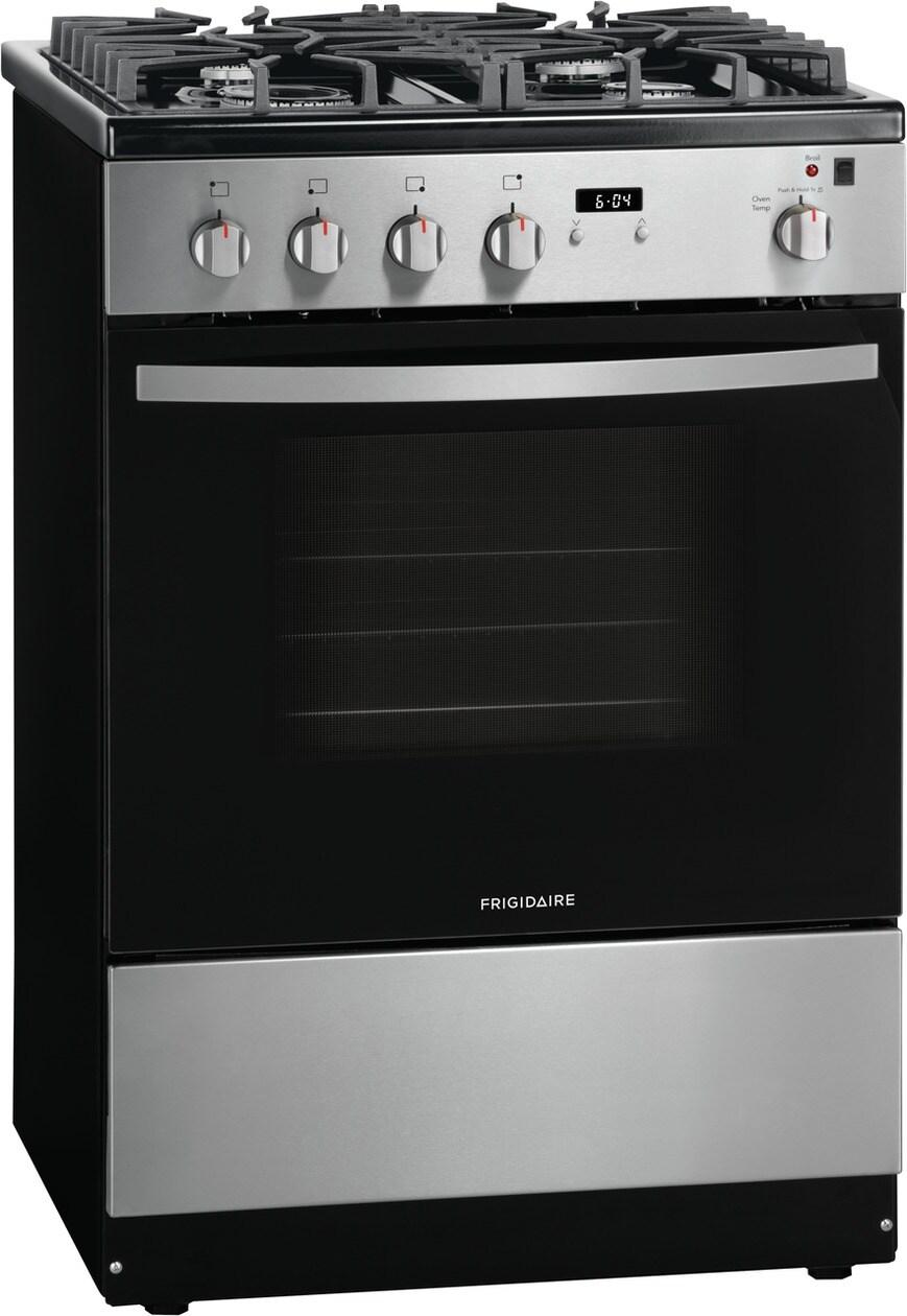 24" Front Control Freestanding Gas Range