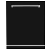 ZLINE 24" Monument Dishwasher Panel with Traditional Handle and Color Options (DPMT-24) [Color: Black Matte]
