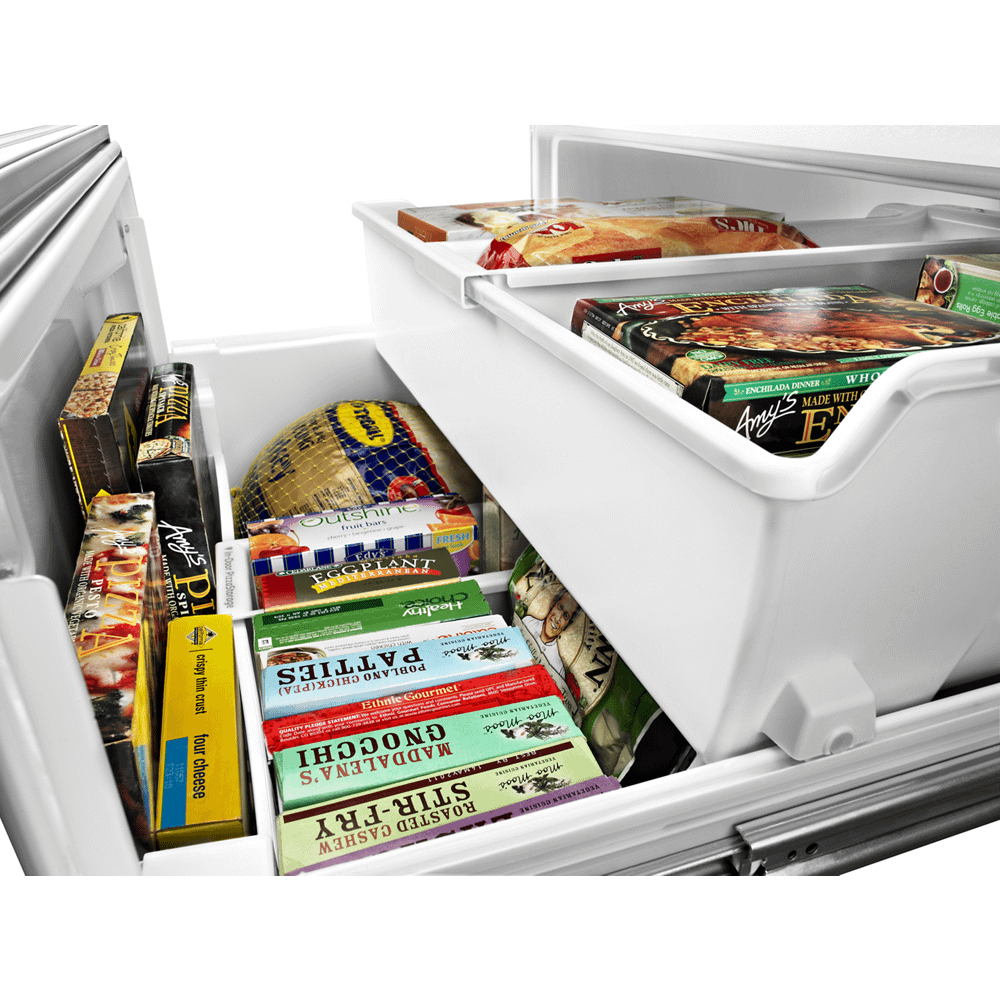36-inch Wide Double Drawer French Door Refrigerator with Dual Cooling System - 26 cu. ft.