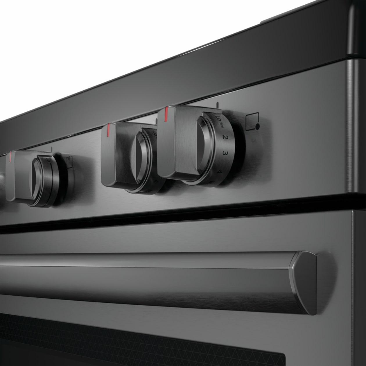 30" Rear Control Electric Range with Total Convection