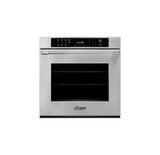 27" Single Wall Oven, Silver Stainless Steel with Pro Style Handle