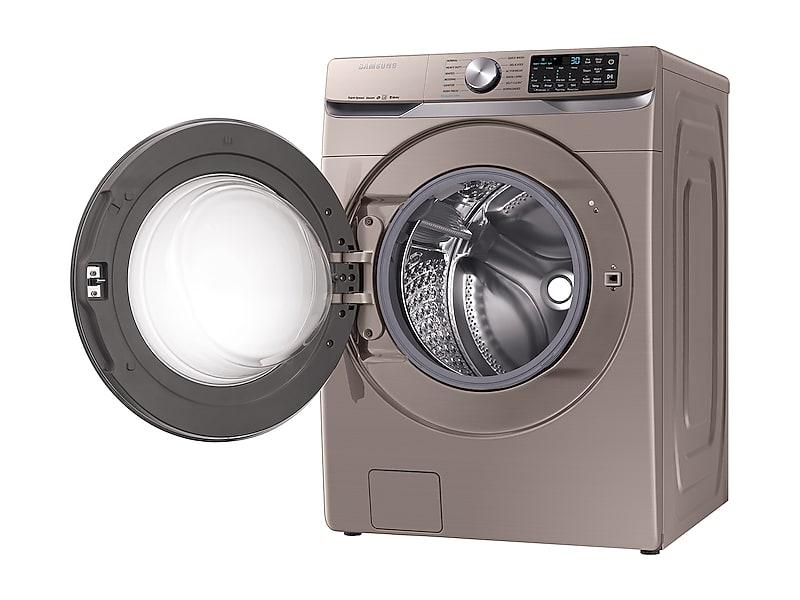 4.5 cu. ft. Smart Front Load Washer with Super Speed in Champagne