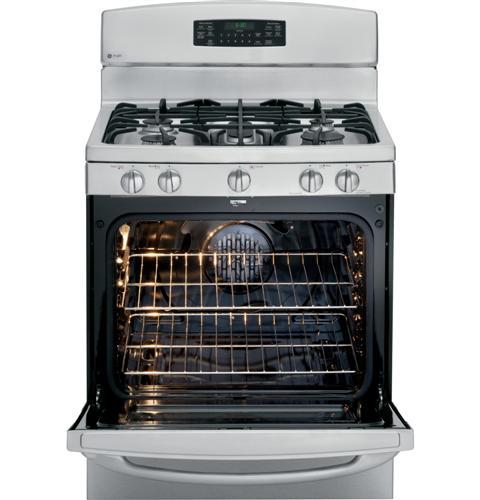 GE Profile™ Series 30" Free-Standing Self Clean Gas Range