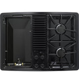 GE Profile™ Series Built-In Downdraft Gas Modular Cooktop