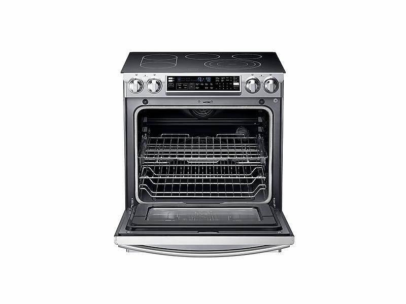 5.8 cu. ft. Slide-In Electric Range with Flex Duo™ in Stainless Steel