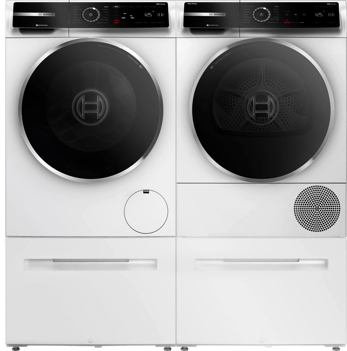 500 Series Compact Washer , White