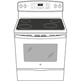 GE® 30" Free-Standing Electric Range