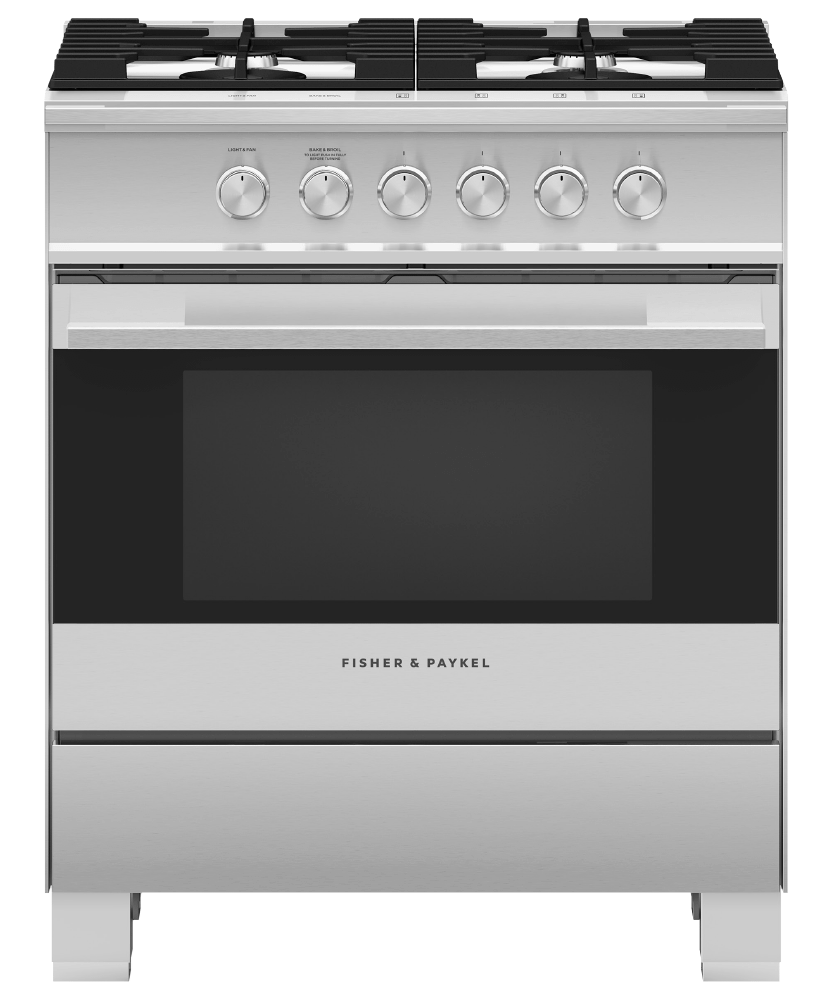 30" Series 7 Contemporary 4 Burner Gas Range
