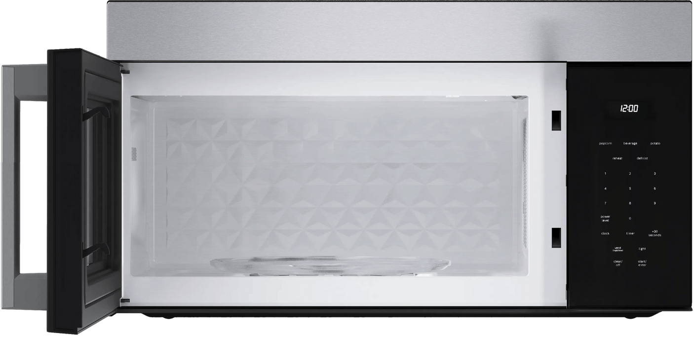 100 Series Over-The-Range Microwave 30" Left SideOpening Door, Stainless Steel