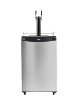 Danby 5.4 cu. ft. Dual-Tap Keg Cooler in Stainless Steel Look