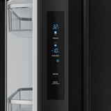 30 Inch 17.5 Cu Ft French Door Counter Depth Refrigerator With Ice Maker In Black  Gordon Ramsay Series
