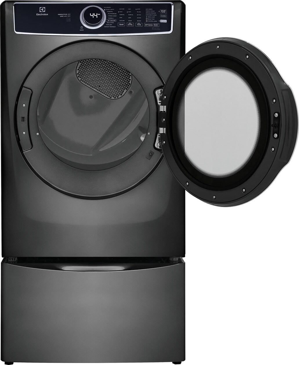 Front Load Perfect Steam™ Electric Dryer with Predictive Dry™ and Instant Refresh - 8.0 Cu. Ft.