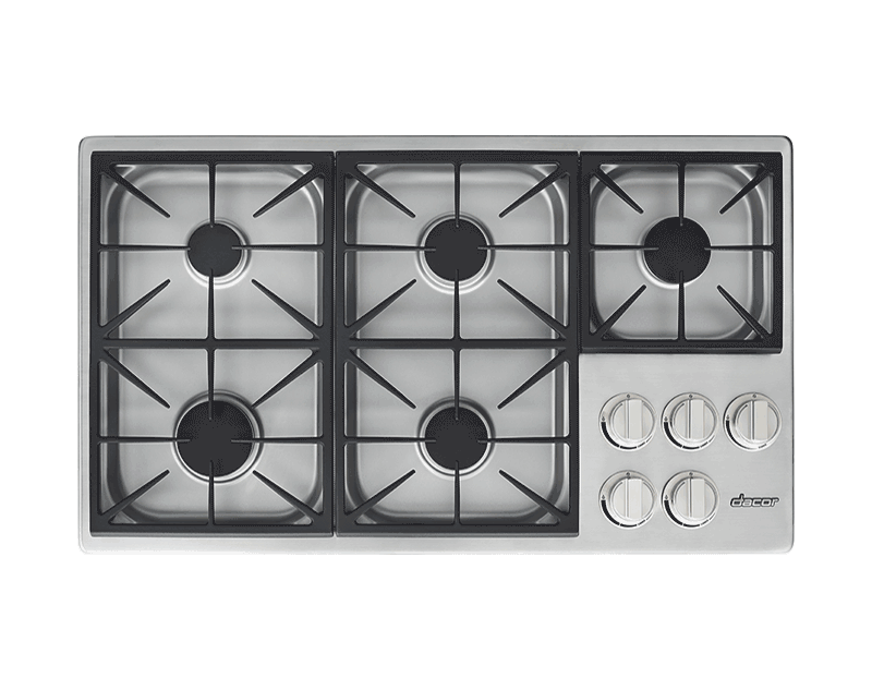 36" Dual Gas Cooktop, Natural Gas