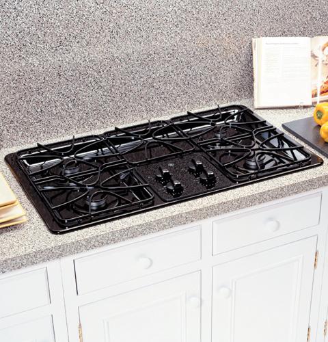 GE® 36" Built-In Gas Cooktop