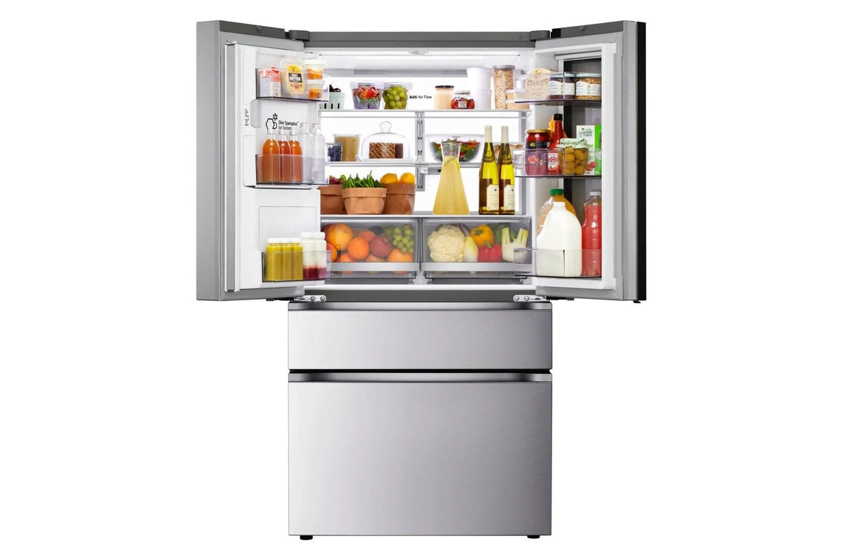 29 cu. ft. Standard-Depth MAX™ 4-Door French Door Refrigerator with Mirror InstaView® MyColor™ and Mini Craft Ice™