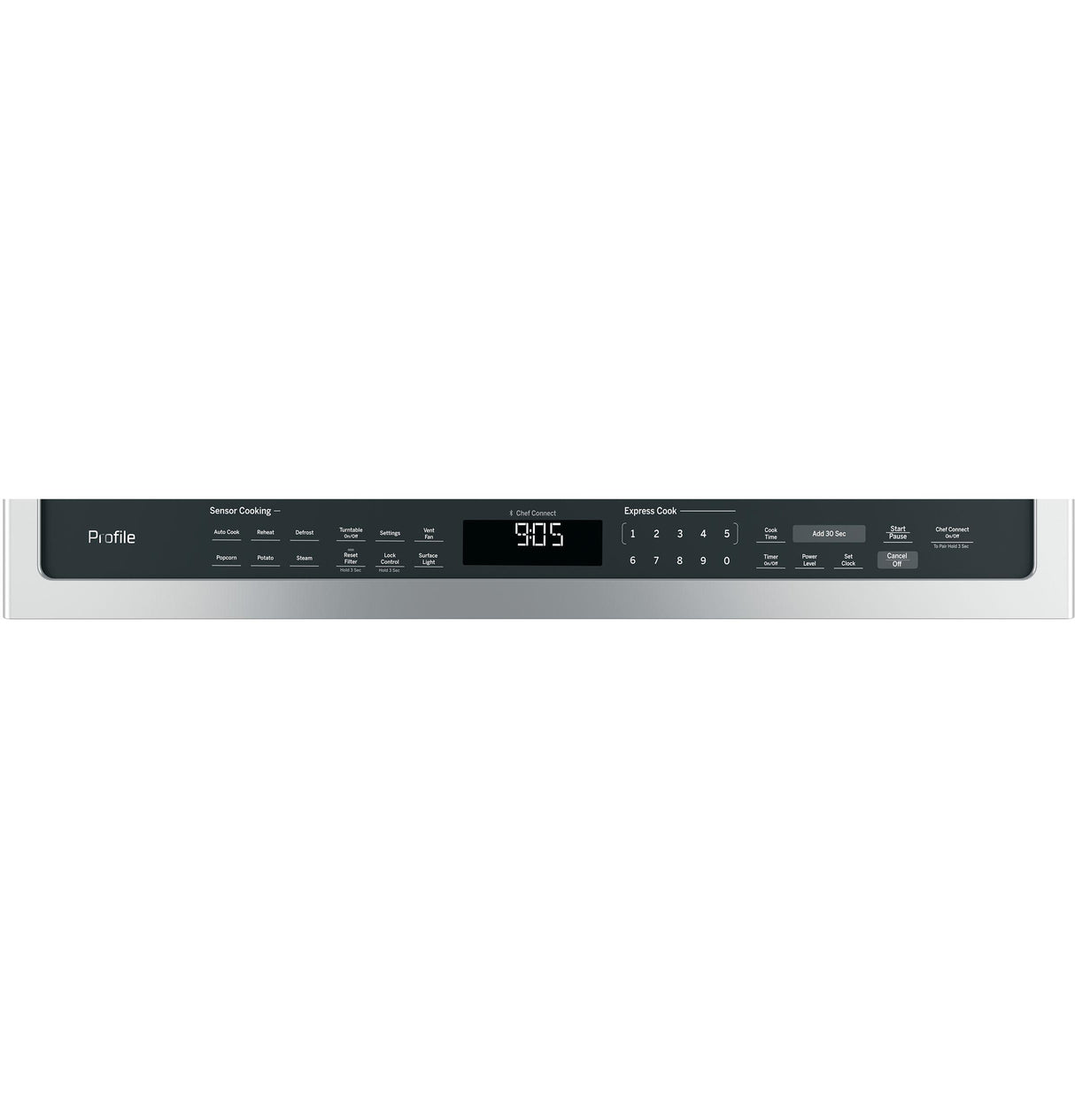 GE Profile™ 2.1 Cu. Ft. Over-the-Range Sensor Microwave Oven